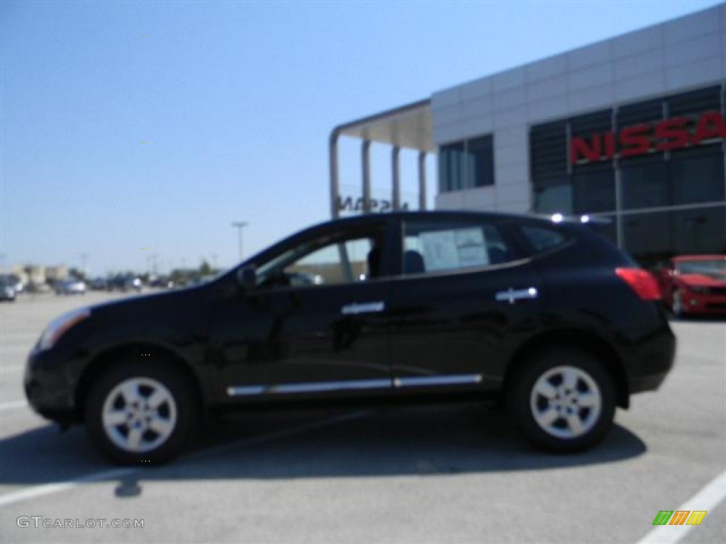2011 Rogue S - Wicked Black / Black photo #6