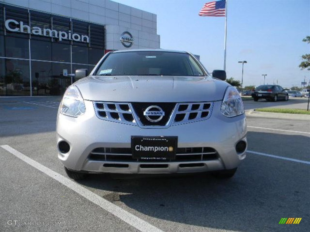 2011 Rogue S - Silver Ice Metallic / Black photo #2
