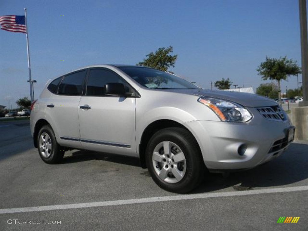 2011 Rogue S - Silver Ice Metallic / Black photo #3