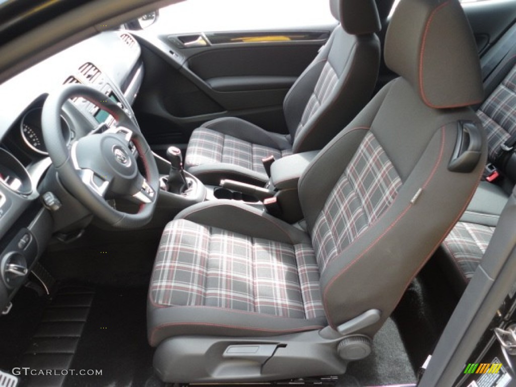 Interlagos Plaid Cloth Interior 2012 Volkswagen GTI 2 Door Photo #57949116