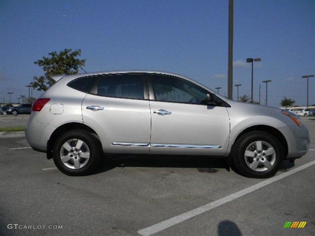 2011 Rogue S - Silver Ice Metallic / Black photo #4