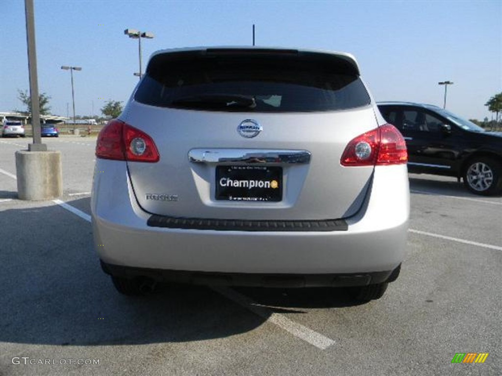2011 Rogue S - Silver Ice Metallic / Black photo #5