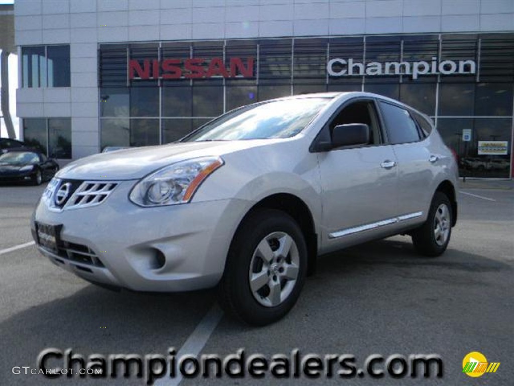 2011 Rogue S - Silver Ice Metallic / Black photo #1