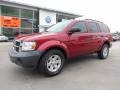 2008 Inferno Red Crystal Pearl Dodge Durango SXT  photo #1