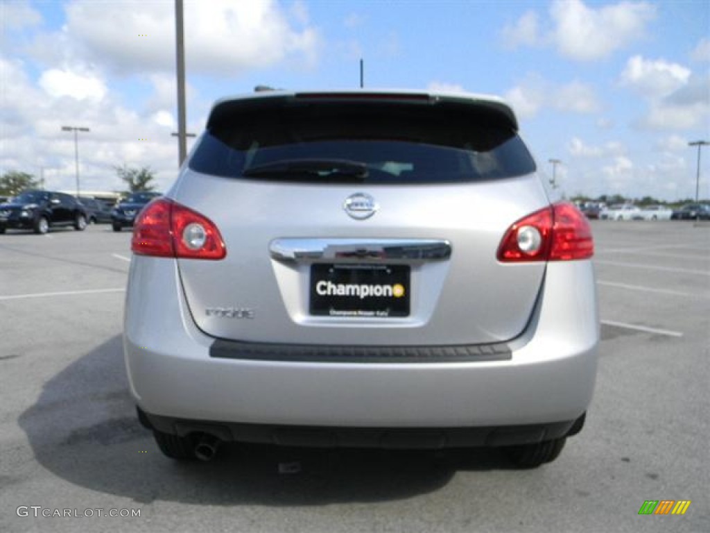 2011 Rogue S - Silver Ice Metallic / Black photo #5