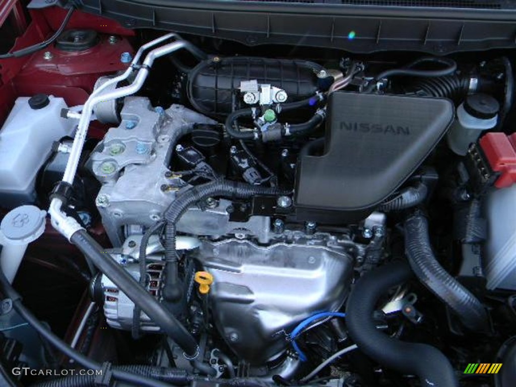 2011 Rogue SL - Cayenne Red / Black photo #7