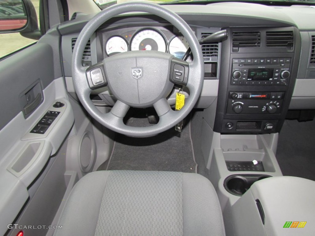 2008 Dodge Durango SXT Dark/Light Slate Gray Dashboard Photo #57949449