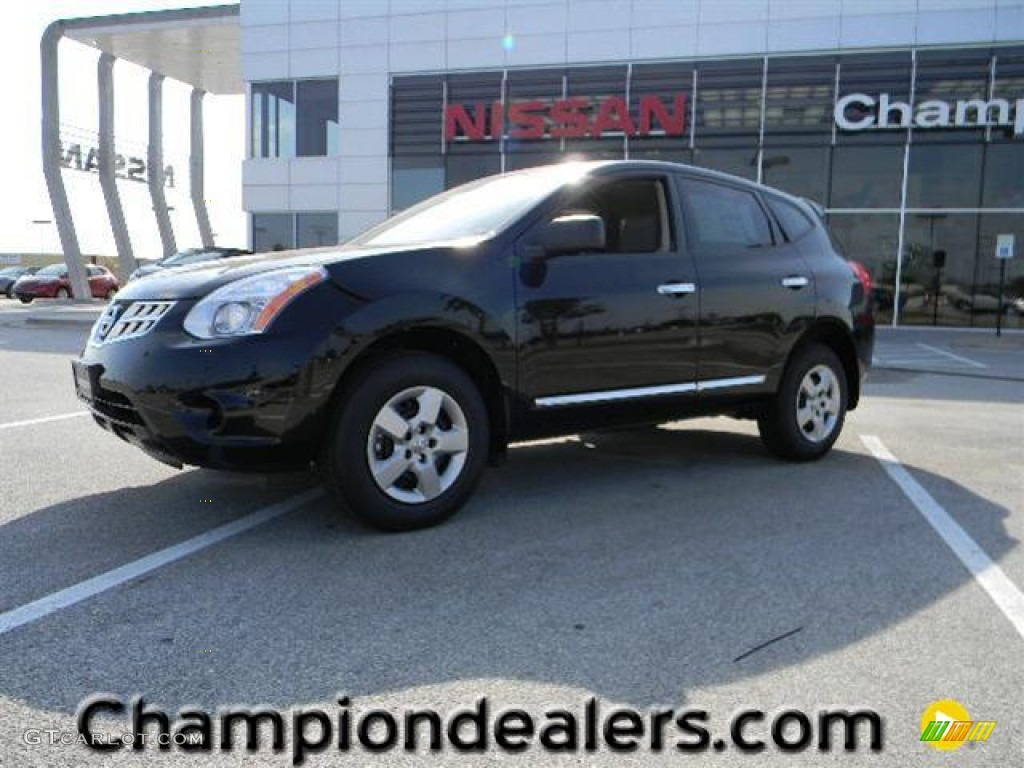 2011 Rogue S - Wicked Black / Gray photo #1