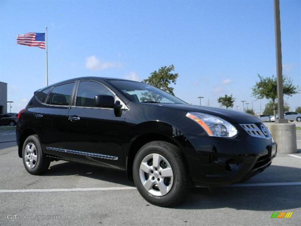 2011 Rogue S - Wicked Black / Gray photo #3