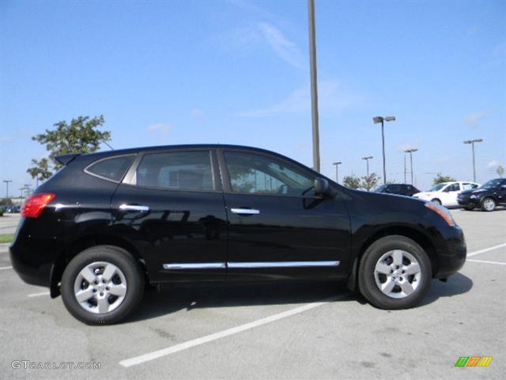 2011 Rogue S - Wicked Black / Gray photo #4