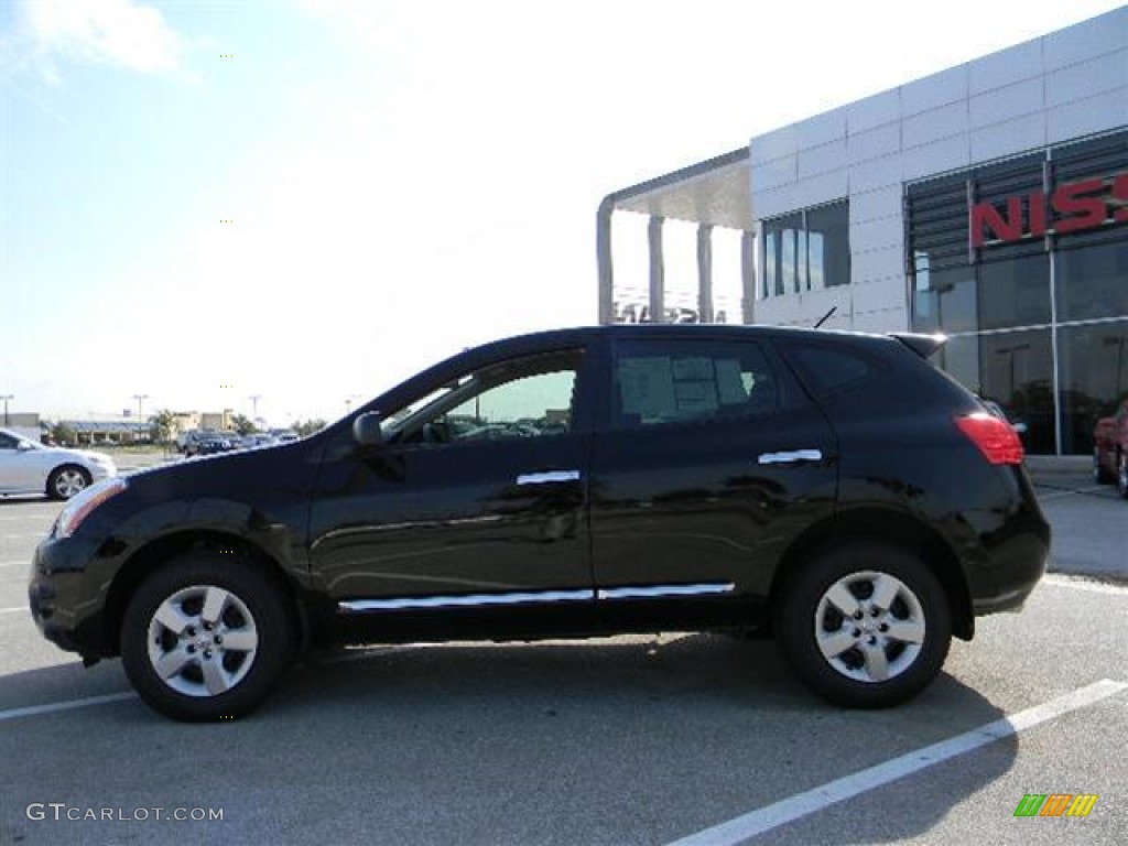 2011 Rogue S - Wicked Black / Gray photo #6