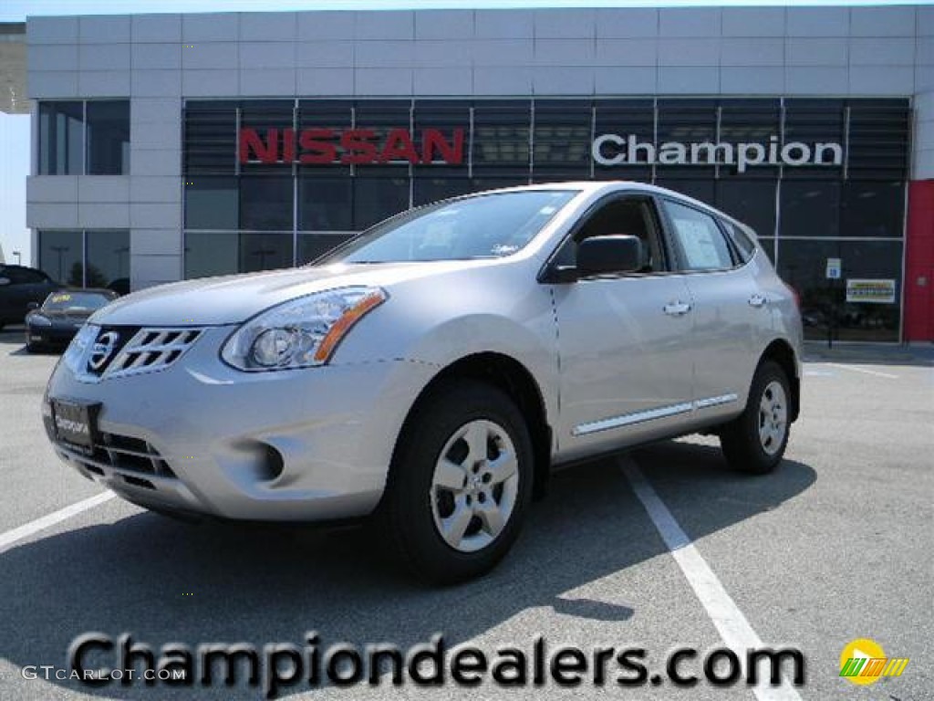 2011 Rogue S - Silver Ice Metallic / Black photo #1