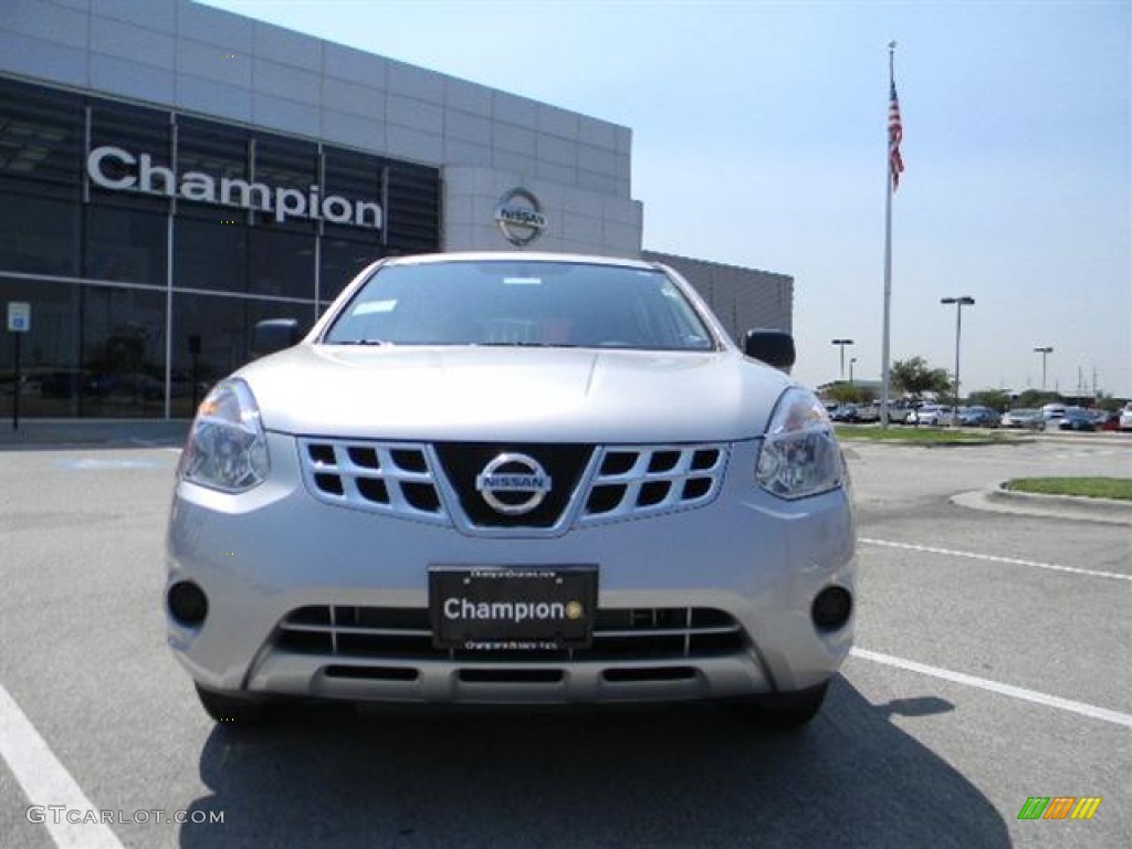 2011 Rogue S - Silver Ice Metallic / Black photo #2