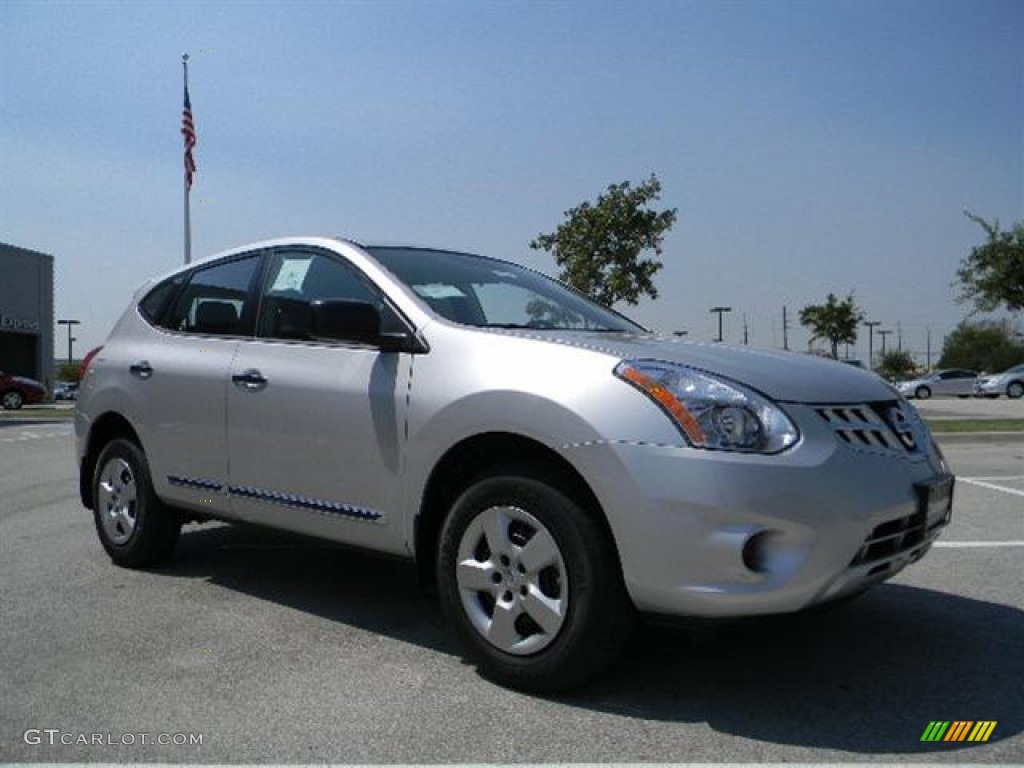 2011 Rogue S - Silver Ice Metallic / Black photo #3
