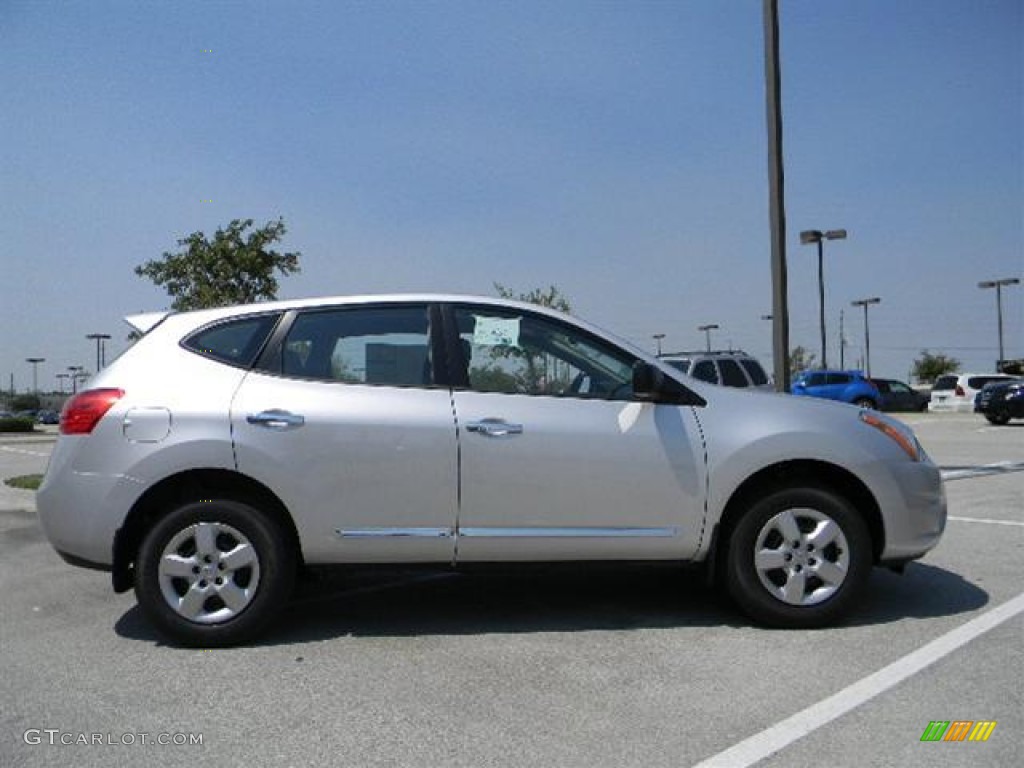 2011 Rogue S - Silver Ice Metallic / Black photo #4