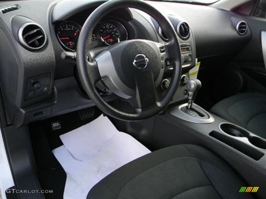 2011 Rogue S - Pearl White / Black photo #11