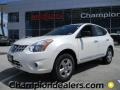 2011 Pearl White Nissan Rogue S  photo #1