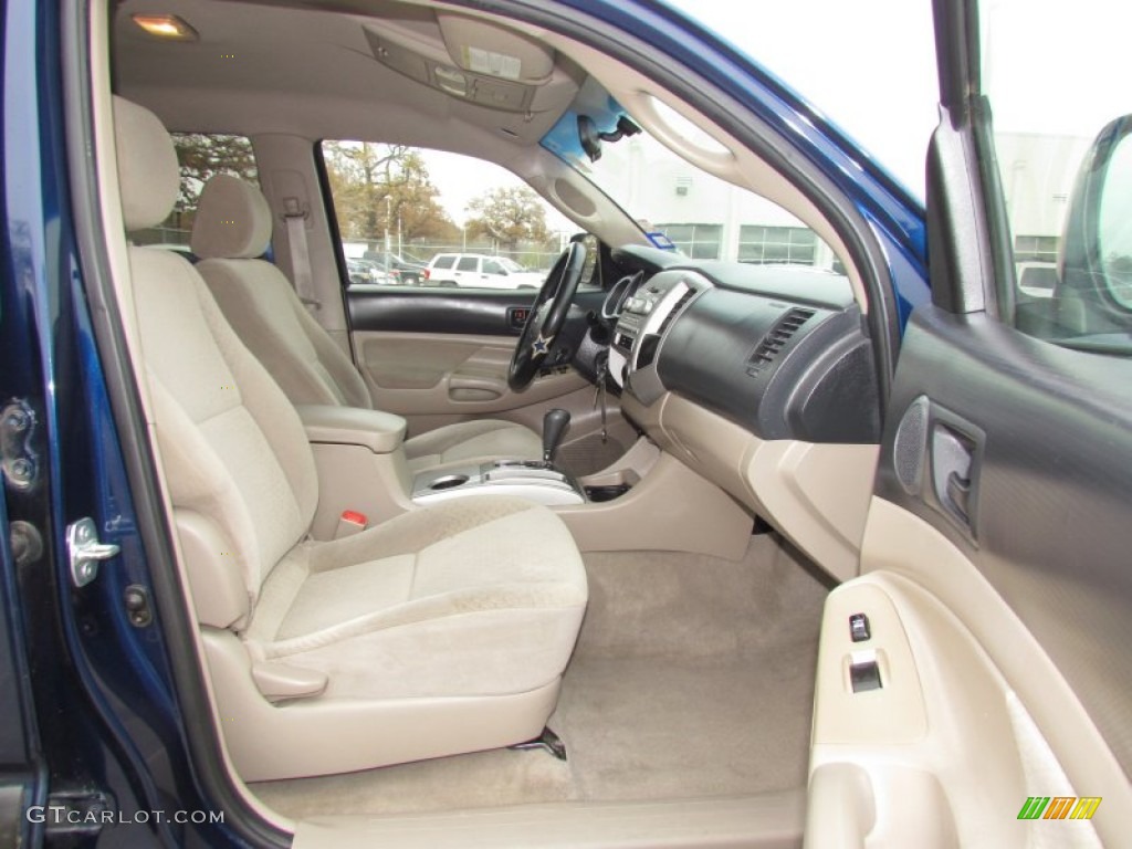 Taupe Interior 2005 Toyota Tacoma PreRunner Double Cab Photo #57949864