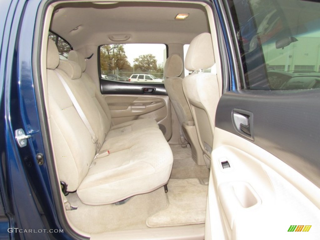 Taupe Interior 2005 Toyota Tacoma Prerunner Double Cab Photo