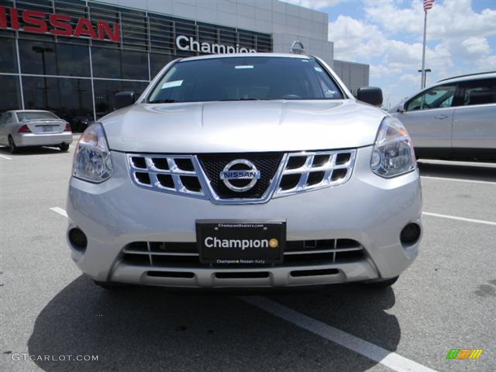 2011 Rogue S - Silver Ice Metallic / Black photo #2