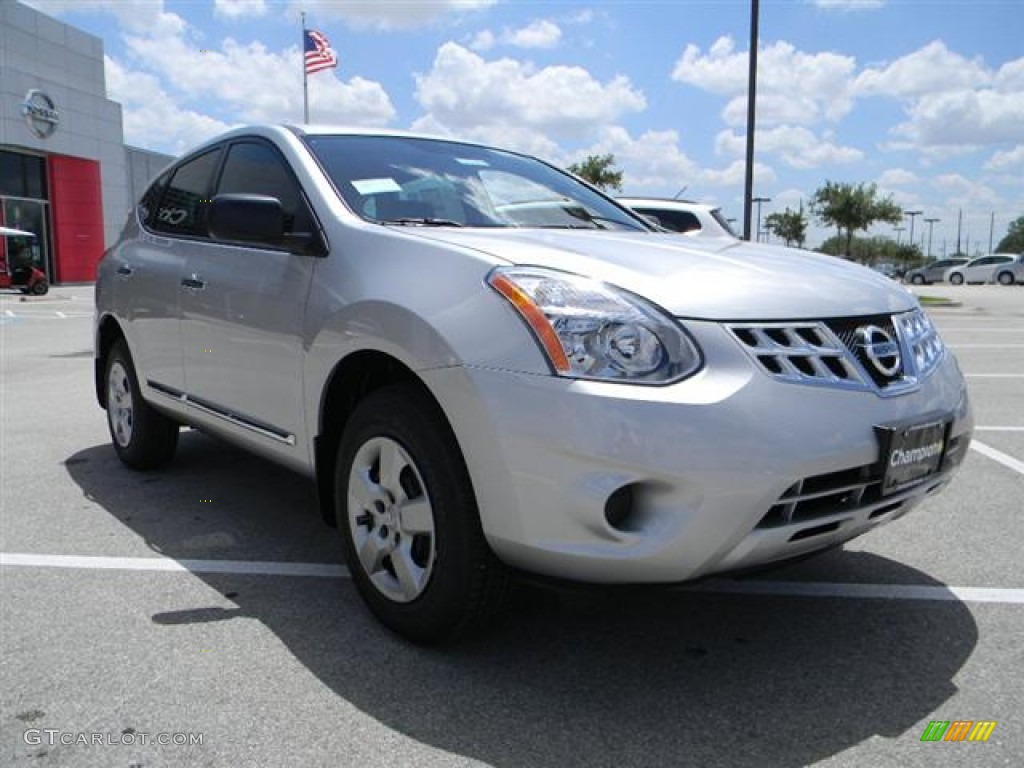 2011 Rogue S - Silver Ice Metallic / Black photo #3