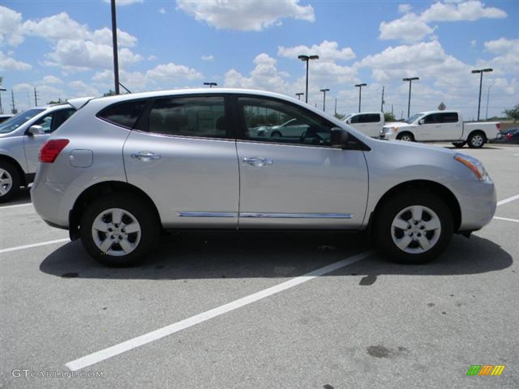2011 Rogue S - Silver Ice Metallic / Black photo #4