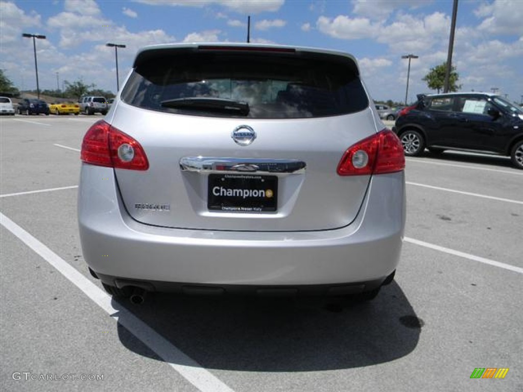 2011 Rogue S - Silver Ice Metallic / Black photo #5