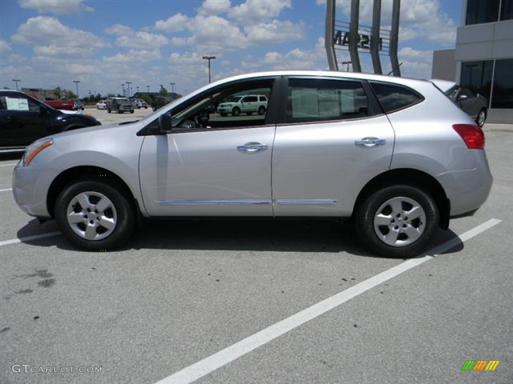 2011 Rogue S - Silver Ice Metallic / Black photo #6