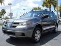 2004 Urban Gray Pearl Mitsubishi Outlander LS  photo #3