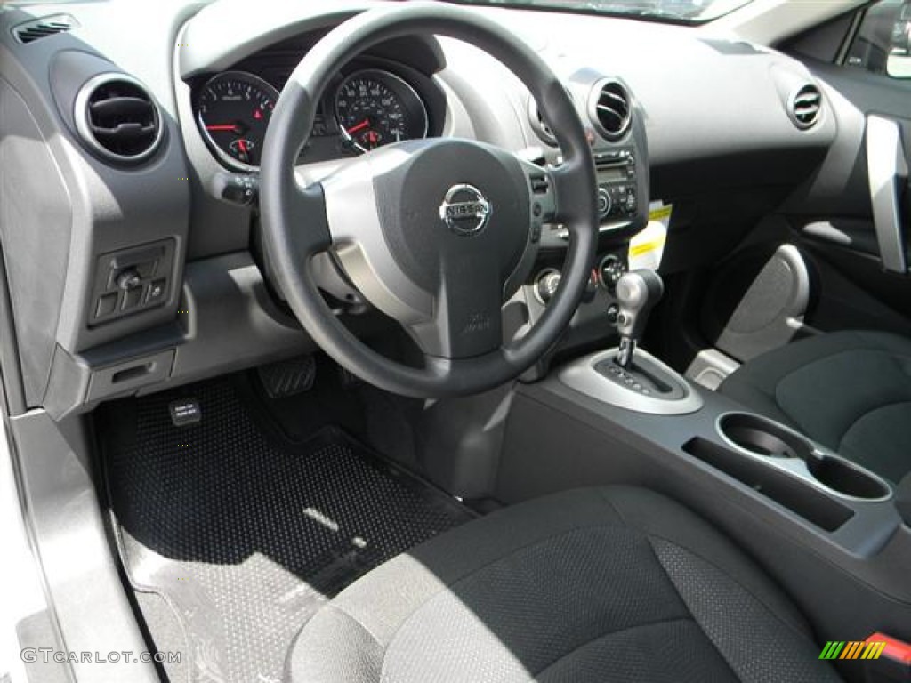 2011 Rogue S - Silver Ice Metallic / Black photo #11