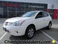 2011 Pearl White Nissan Rogue S  photo #1