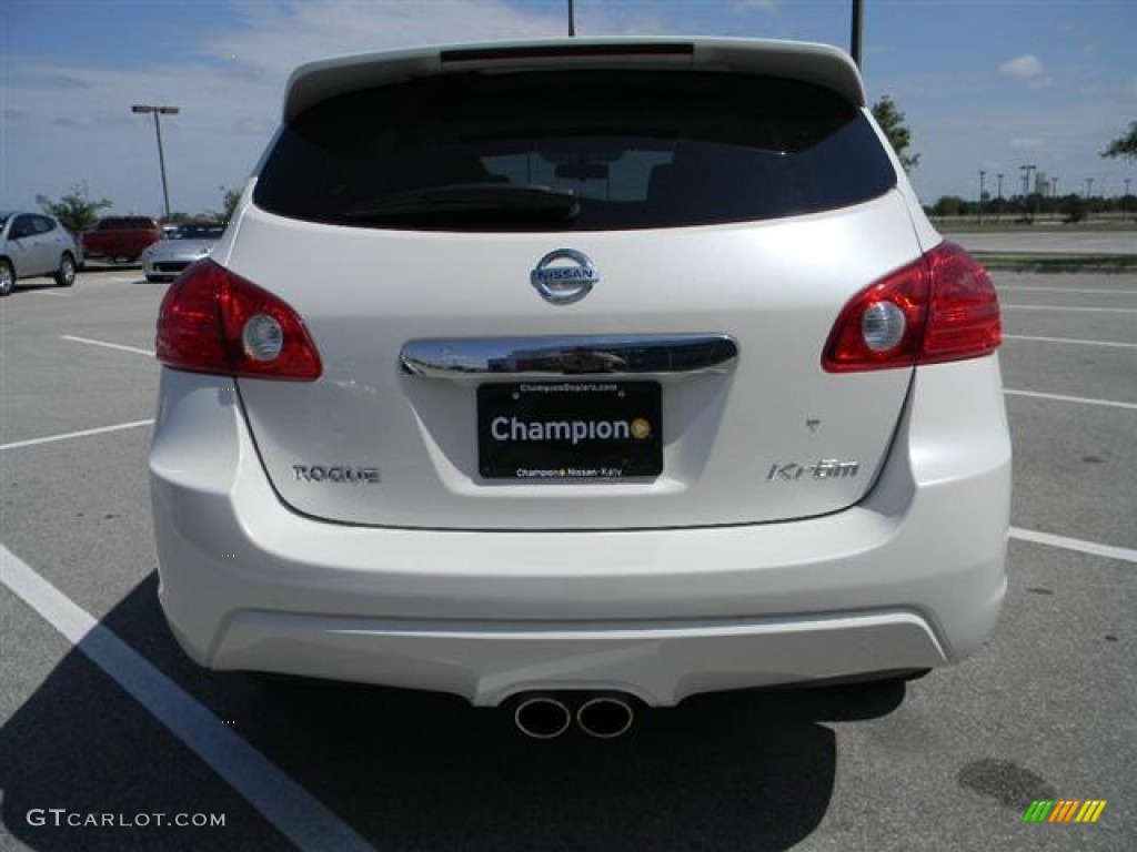 2011 Rogue S Krom Edition - Pearl White / Black photo #4