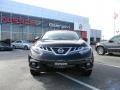 2011 Super Black Nissan Murano CrossCabriolet AWD  photo #2