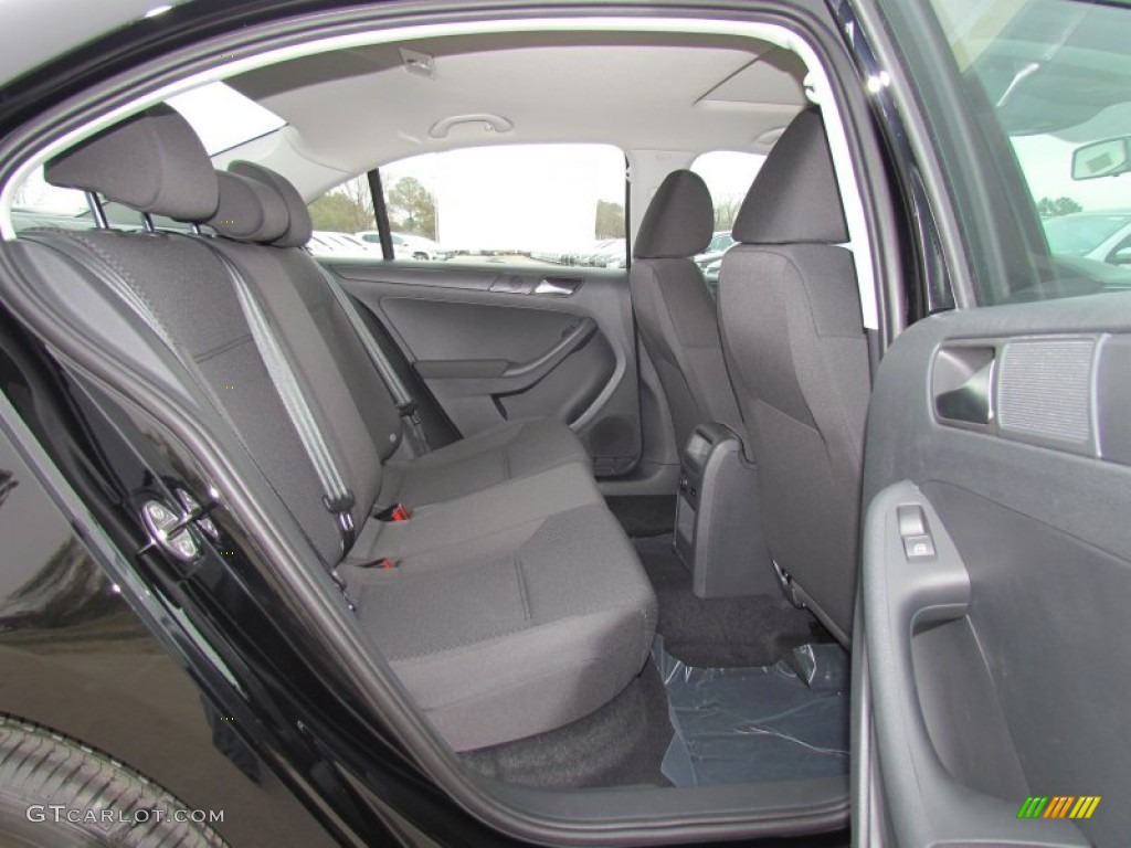 2012 Jetta S Sedan - Black / Titan Black photo #4