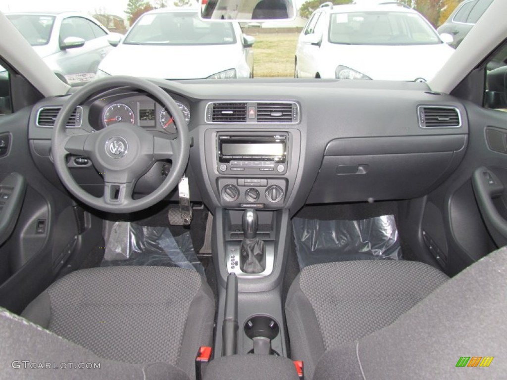 2012 Jetta S Sedan - Black / Titan Black photo #5