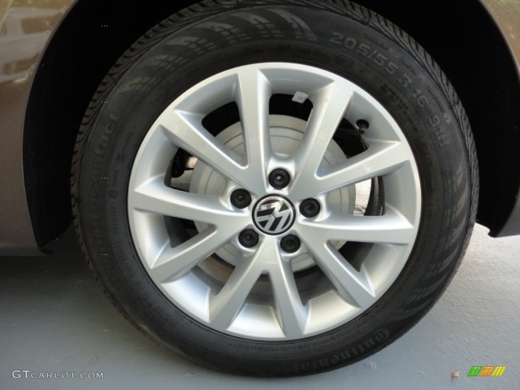 2012 Volkswagen Jetta SE Sedan Wheel Photo #57952602