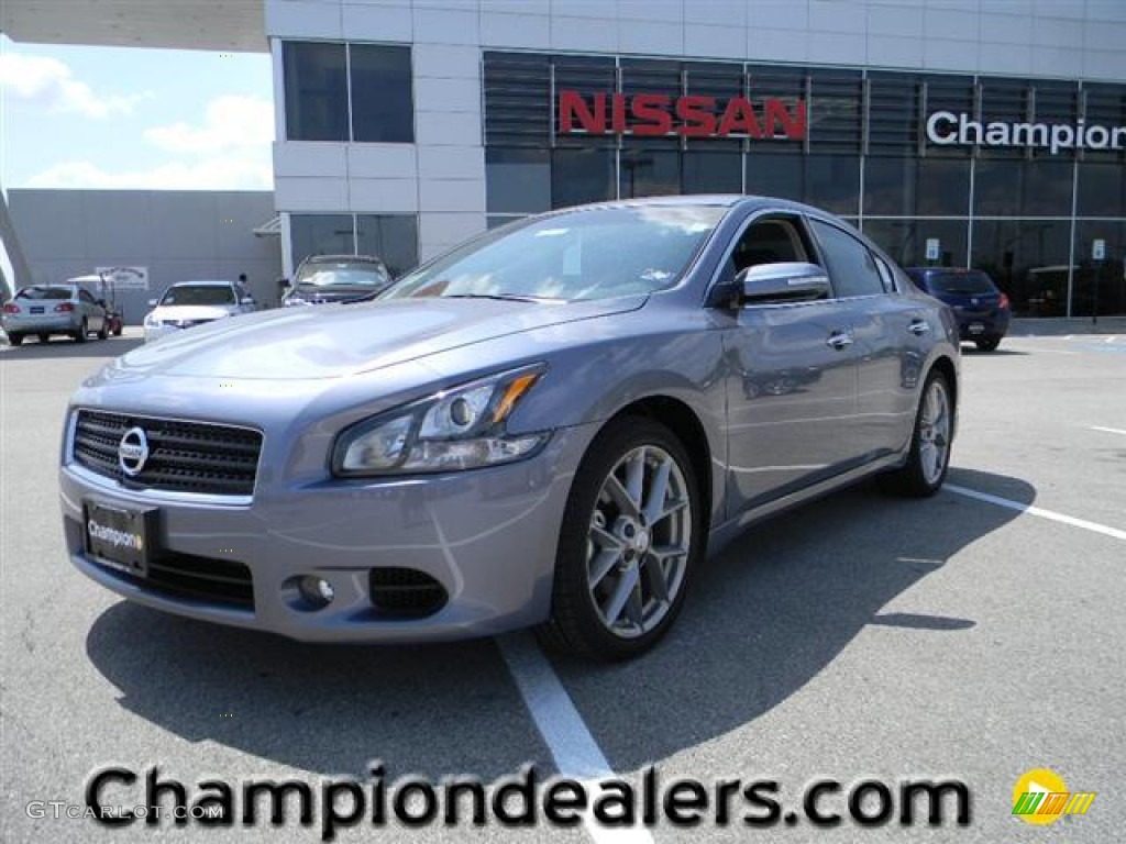 2011 Maxima 3.5 SV Sport - Ocean Gray / Charcoal photo #1