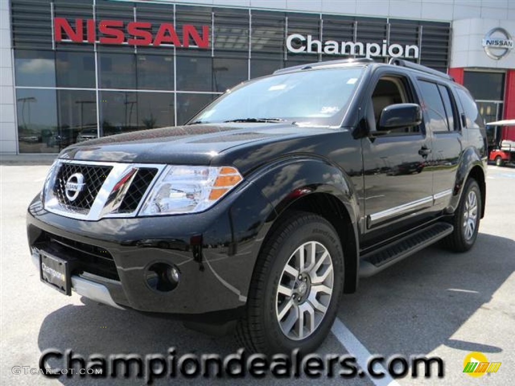 2011 Pathfinder LE - Super Black / Graphite photo #1