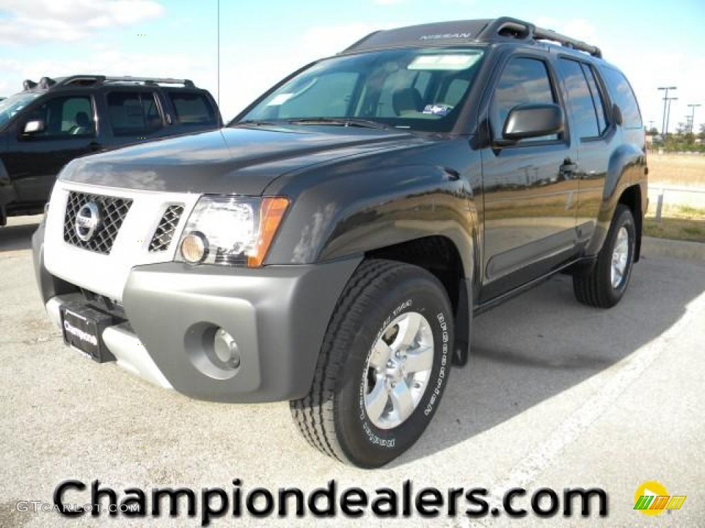 2011 Xterra S 4x4 - Night Armor / Gray photo #1