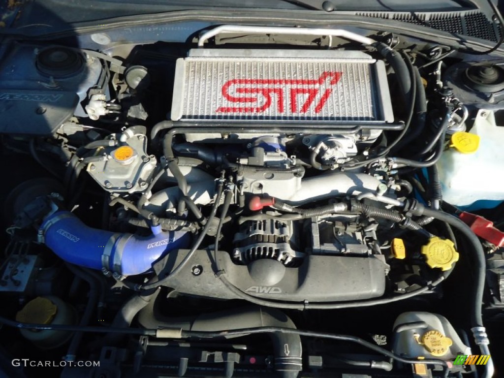 2003 Subaru Impreza WRX Sedan 2.0 Liter Turbocharged Liter DOHC 16-Valve Flat 4 Cylinder Engine Photo #57954216