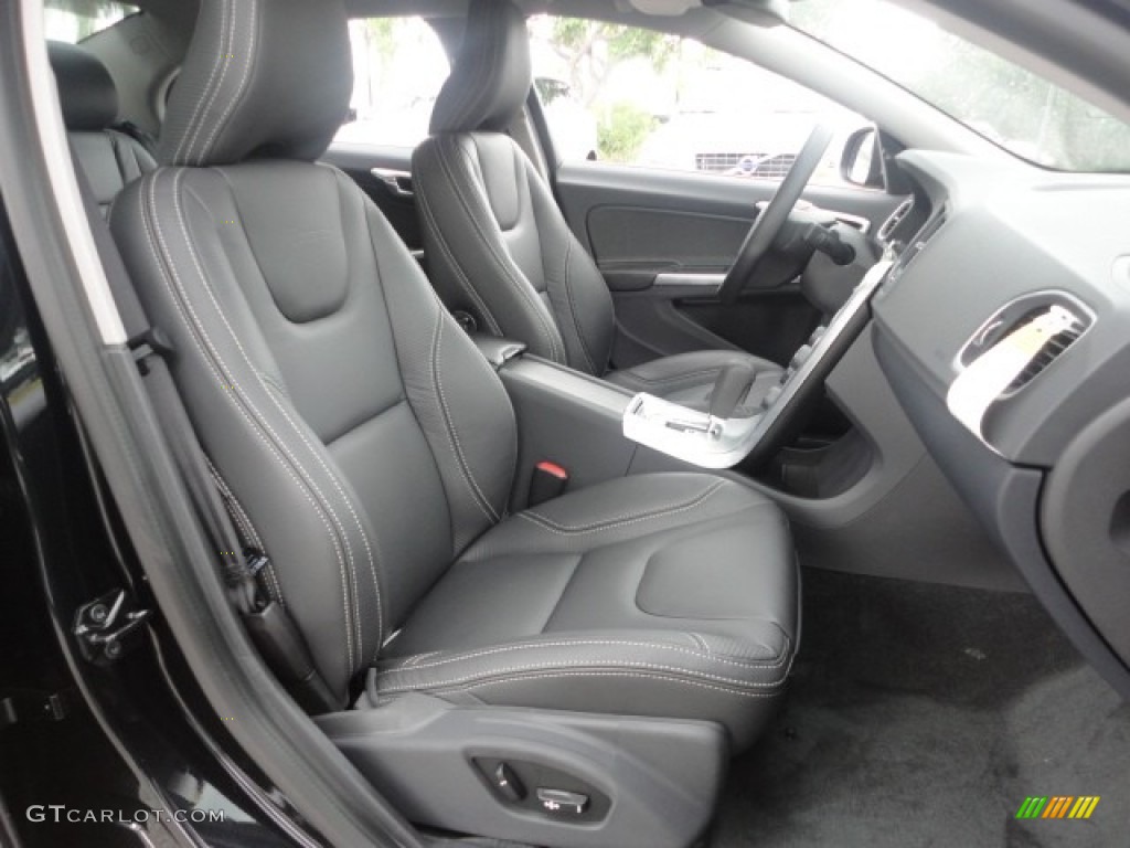 Off Black/Anthracite Black Interior 2012 Volvo S60 T6 AWD Photo #57956005