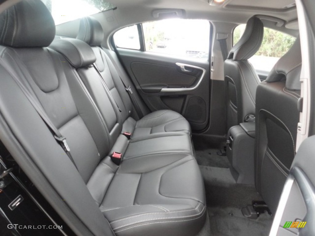 Off Black/Anthracite Black Interior 2012 Volvo S60 T6 AWD Photo #57956017