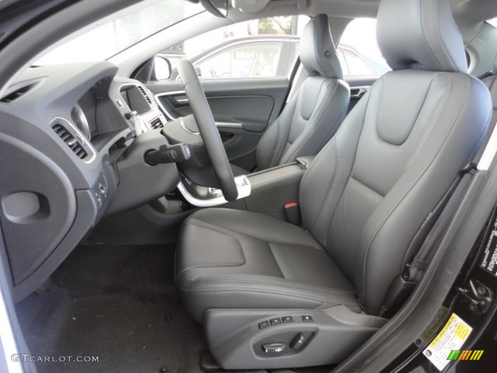 Off Black/Anthracite Black Interior 2012 Volvo S60 T6 AWD Photo #57956680
