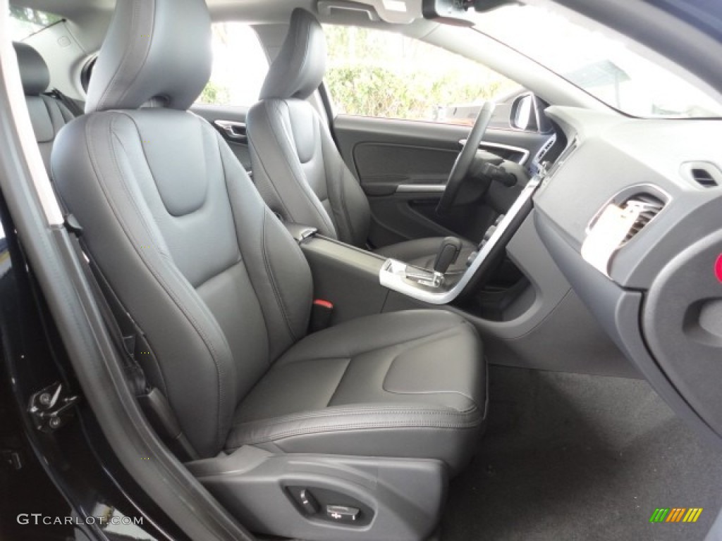 Off Black/Anthracite Black Interior 2012 Volvo S60 T6 AWD Photo #57956686