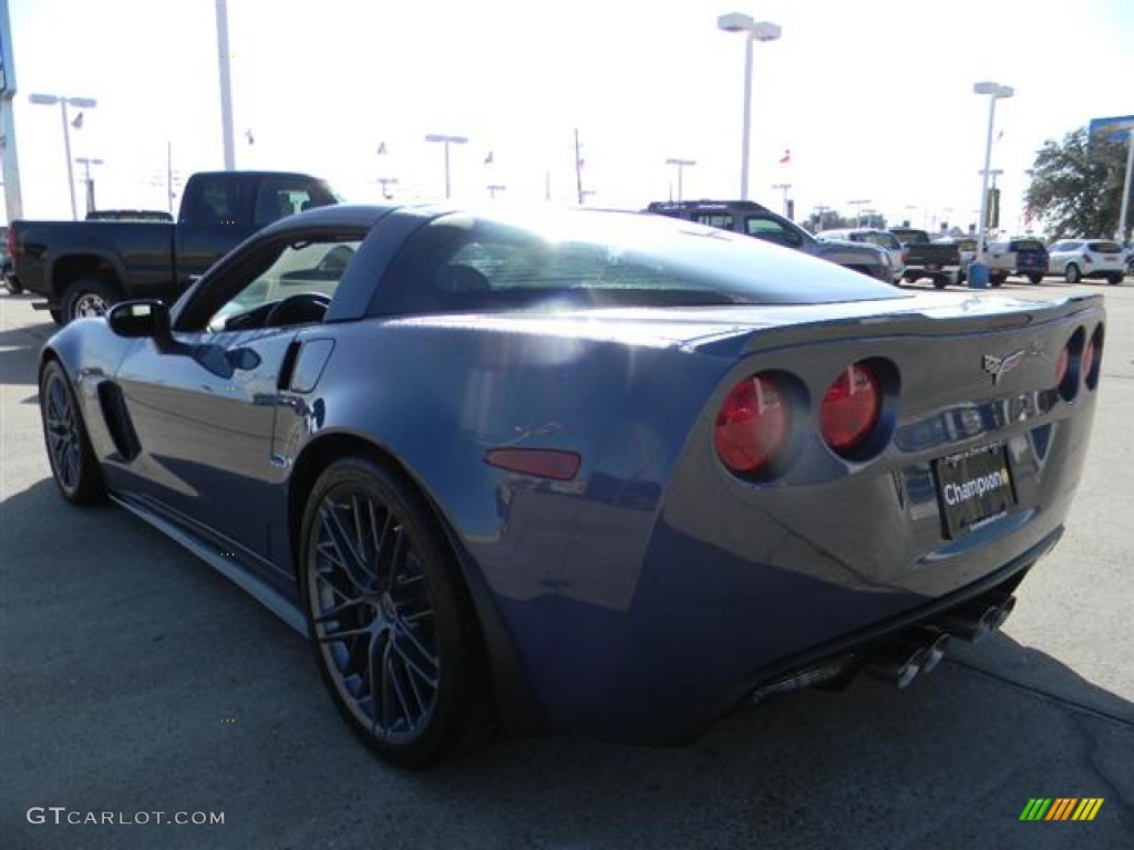 2011 Corvette Z06 - Supersonic Blue Metallic / Ebony Black photo #22