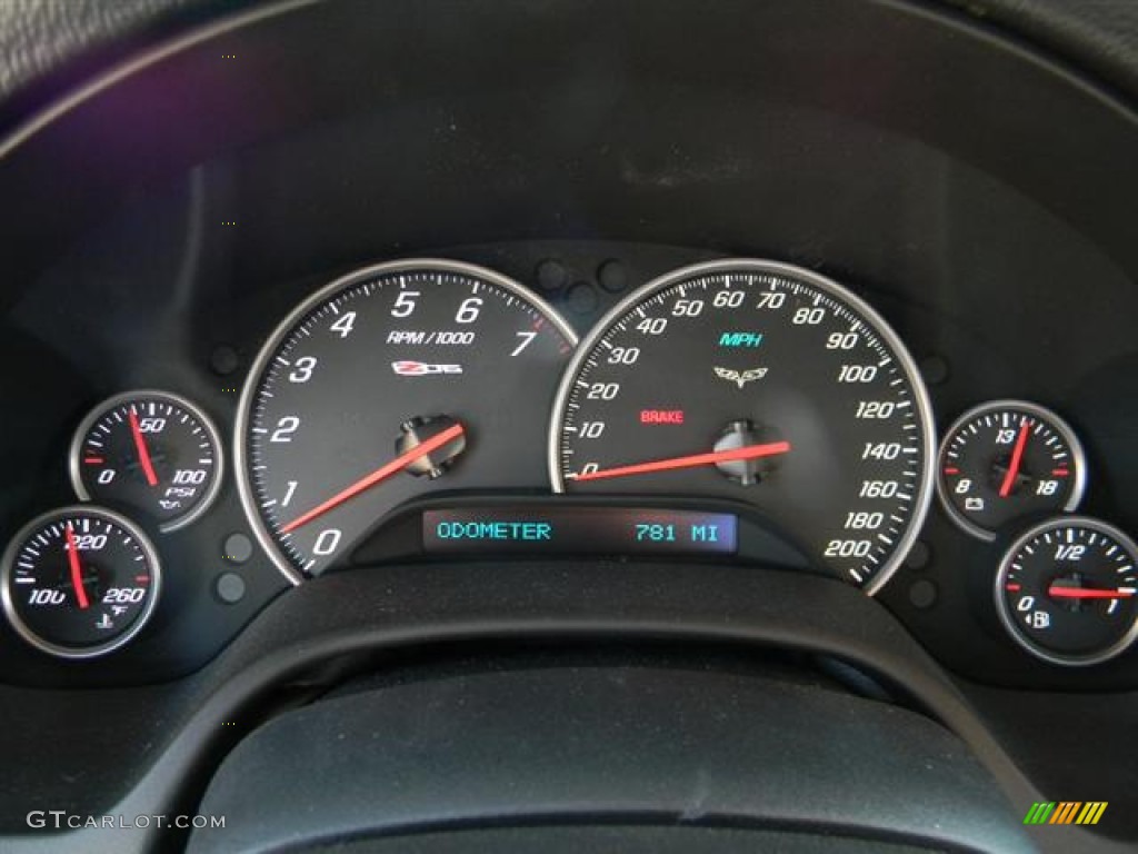 2011 Chevrolet Corvette Z06 Gauges Photo #57957307