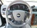 Light Titanium/Dark Titanium 2010 Chevrolet Suburban LT Steering Wheel