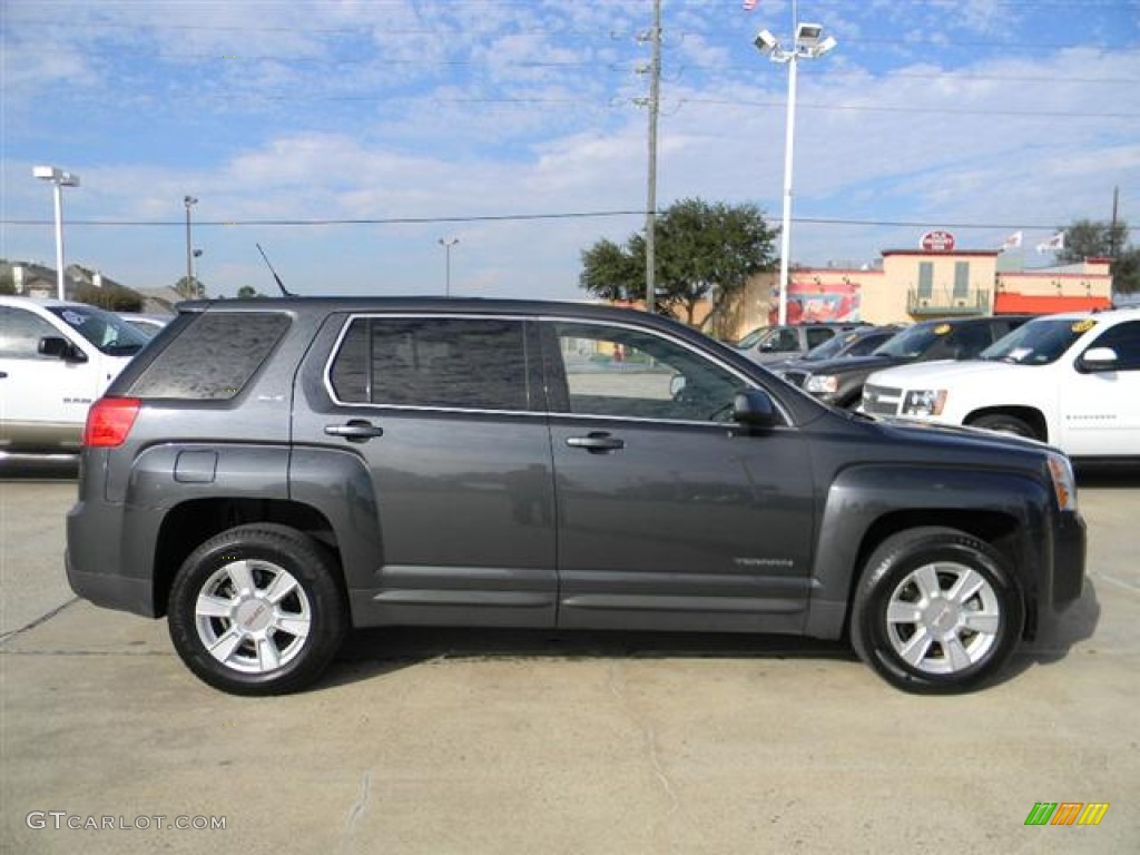 2010 Terrain SLE - Cyber Gray Metallic / Jet Black photo #4