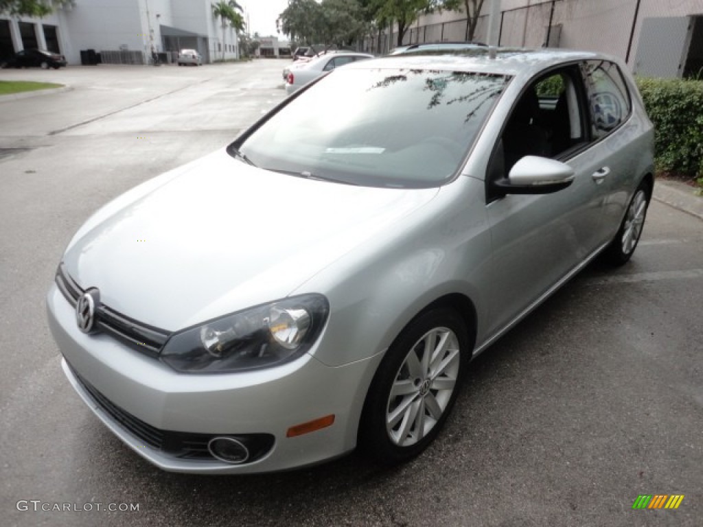 Reflex Silver Metallic 2011 Volkswagen Golf 2 Door TDI Exterior Photo #57959689
