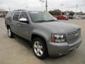 2009 Greystone Metallic Chevrolet Suburban LT  photo #3